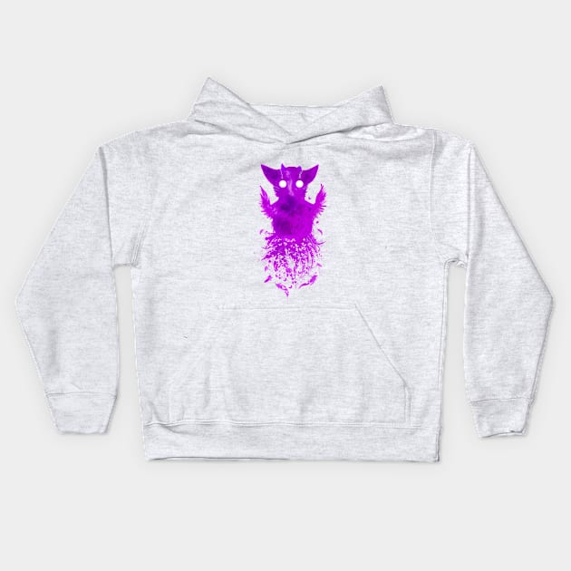 Trico Purple Variant Kids Hoodie by RioBurton